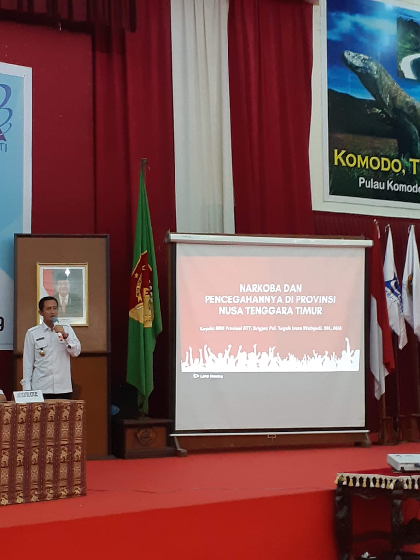 Penguatan Karakter Anti Narkoba bagi Calon Wisudawan/Wisudawati Universitas Persatuan Guru 1945 NTT Penguatan Karakter Anti Narkoba bagi Calon Wisudawan/Wisudawati Universitas Persatuan Guru 1945 NTT