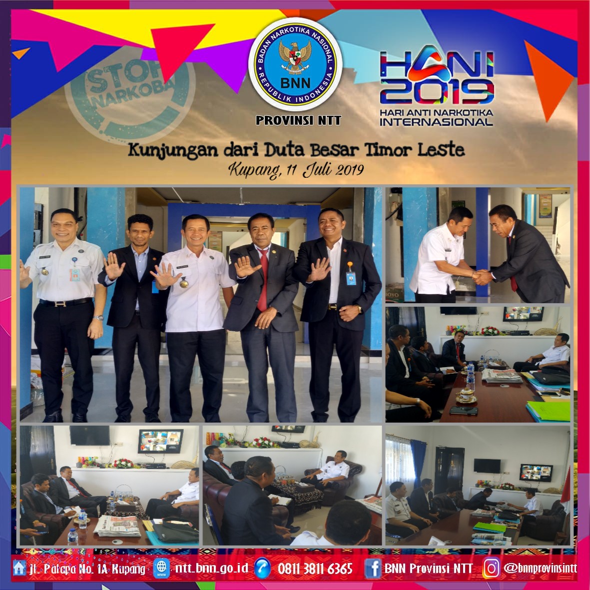 Kunjungan dari Duta Besar Timor Leste untuk Indonesia Kunjungan dari Duta Besar Timor Leste untuk Indonesia