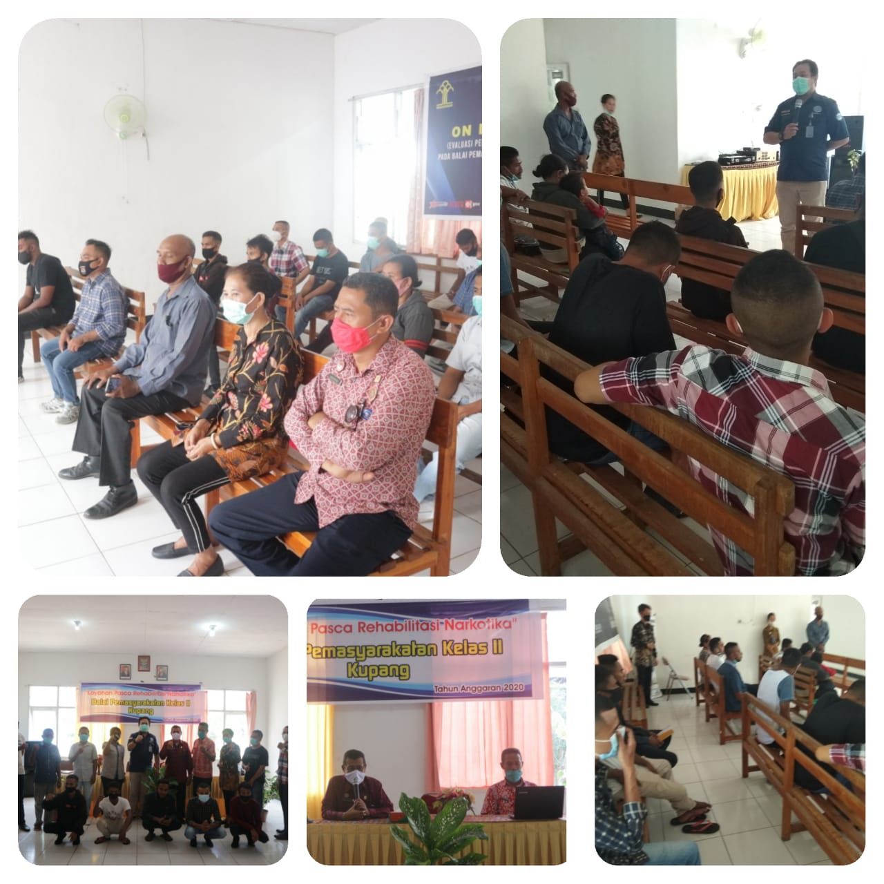 Melaksanakan Permohonan BAPAS sebagai Fasilitator pada kegiatan Layanan Pasca Rehabilitasi Narkotika bagi Klien Pembebasan Bersyarat. Melaksanakan Permohonan BAPAS sebagai Fasilitator pada kegiatan Layanan Pasca Rehabilitasi Narkotika bagi Klien Pembebasan Bersyarat.