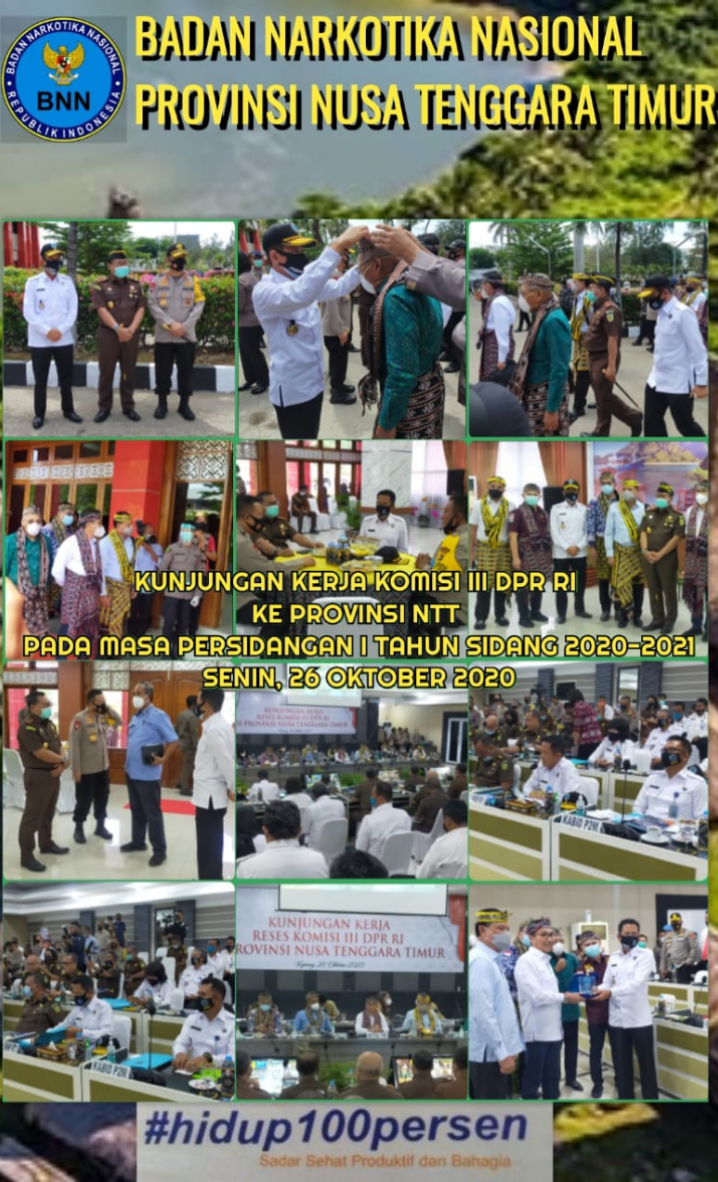 Kunjungan Kerja Komisi III DPR RI Ke Provinsi NTT Dalam Rangka Masa Reses Persidangan I Tahun Sidang 2020-2021 (Bidang Hukum, HAM dan Politik) Kunjungan Kerja Komisi III DPR RI Ke Provinsi NTT Dalam Rangka Masa Reses Persidangan I Tahun Sidang 2020-2021 (Bidang Hukum, HAM dan Politik)