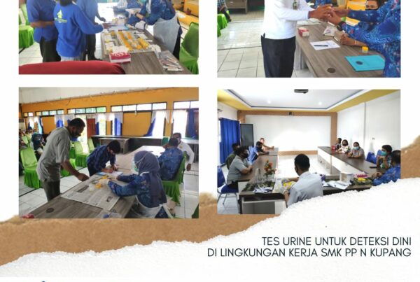 Screening Test Urine Pegawai SMK PP Negeri Kupang