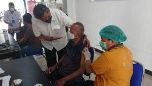 Vaksinasi Covid19 Dosis Ketiga (Booster) di BNNP NTT