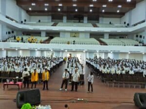 BNNP NTT Memberikan Sosialisasi P4GN kepada Mahasiswa Baru UNDANA