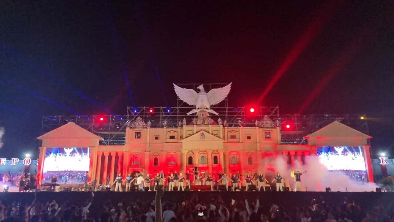 BNNP NTT Ikut Memeriahkan Pembukaan Pesparani Nasional II BNNP NTT Ikut Memeriahkan Pembukaan Pesparani Nasional II