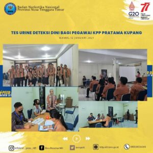 Tes Urine untuk Deteksi Dini bagi Pegawai KPP Pratama Kupang Tes Urine untuk Deteksi Dini bagi Pegawai KPP Pratama Kupang