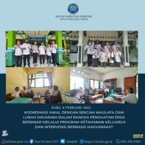 Koordinasi dengan Lurah Sikumana dan Sekretaris Kecamatan Maulafa dalam Rangka Pembentukan Desa/Kelurahan Bersinar Koordinasi dengan Lurah Sikumana dan Sekretaris Kecamatan Maulafa dalam Rangka Pembentukan Desa/Kelurahan Bersinar