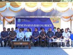 BNNP NTT Laksanakan Pemusnahan Barang Bukti Tindak Pidana Narkotika dalam rangka Hari anti Narkotika Internasonal (HANI)2023