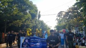 BNNP NTT Melaksanakan Long March Mewujudkan NTT Bersinar dalam Rangka Menyambut Hari Anti Narkotika Internasional (HANI) 2023