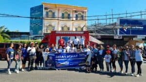 BNNP NTT Melaksanakan Long March Mewujudkan NTT Bersinar dalam Rangka Menyambut Hari Anti Narkotika Internasional (HANI) 2023