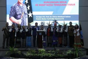 Kepala BNN Republik Indonesia Gemakan War On Drugs di Bumi Flobamrata