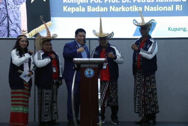 Kepala BNN Republik Indonesia Gemakan War On Drugs di Bumi Flobamrata