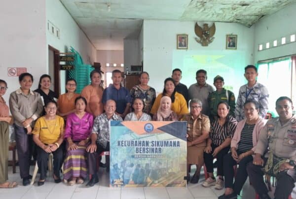 Laksanakan Monev Pelaksanaan Program Ketahanan Keluarga Anti Narkoba di Kelurahan Sikumana, Siap Wujudkan Kelurahan Bersinar