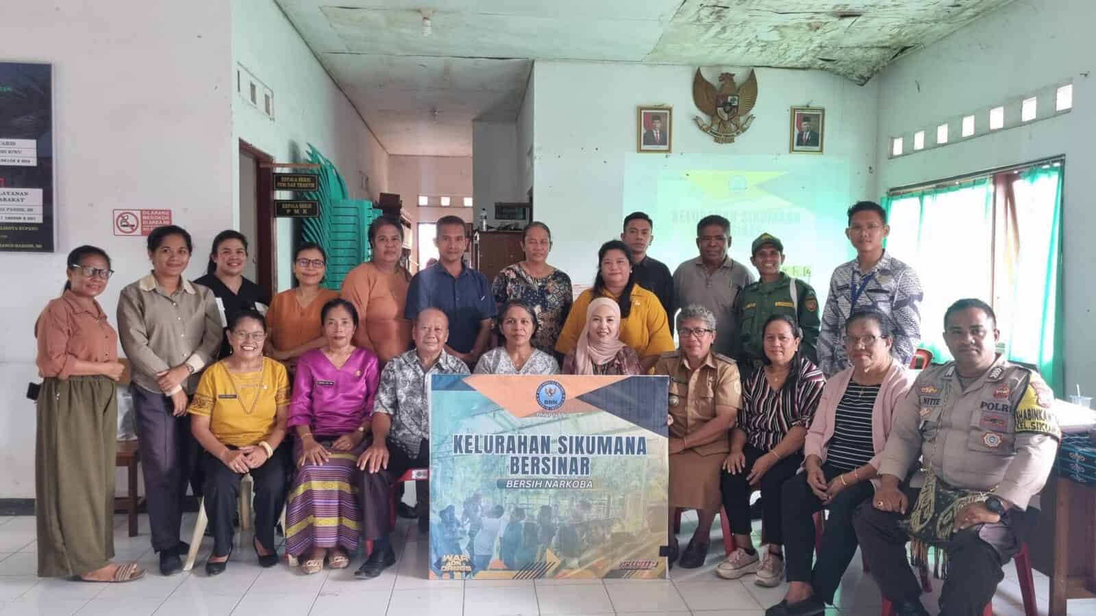 Laksanakan Monev Pelaksanaan Program Ketahanan Keluarga Anti Narkoba di Kelurahan Sikumana, Siap Wujudkan Kelurahan Bersinar Laksanakan Monev Pelaksanaan Program Ketahanan Keluarga Anti Narkoba di Kelurahan Sikumana, Siap Wujudkan Kelurahan Bersinar