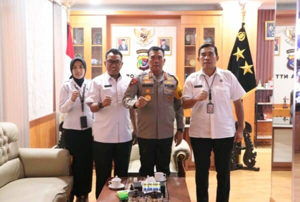 Perkuat Sinergitas, Ka BNNP NTT Melaksanakan Audiensi dengan Kapolda NTT