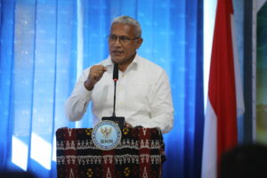 Kepala BNN RI, Komjen Pol. Marthinus Hukom, S.I.K., M.Si melakukan Kunjungan Kerja ke BNN Provinsi Nusa Tenggara Timur