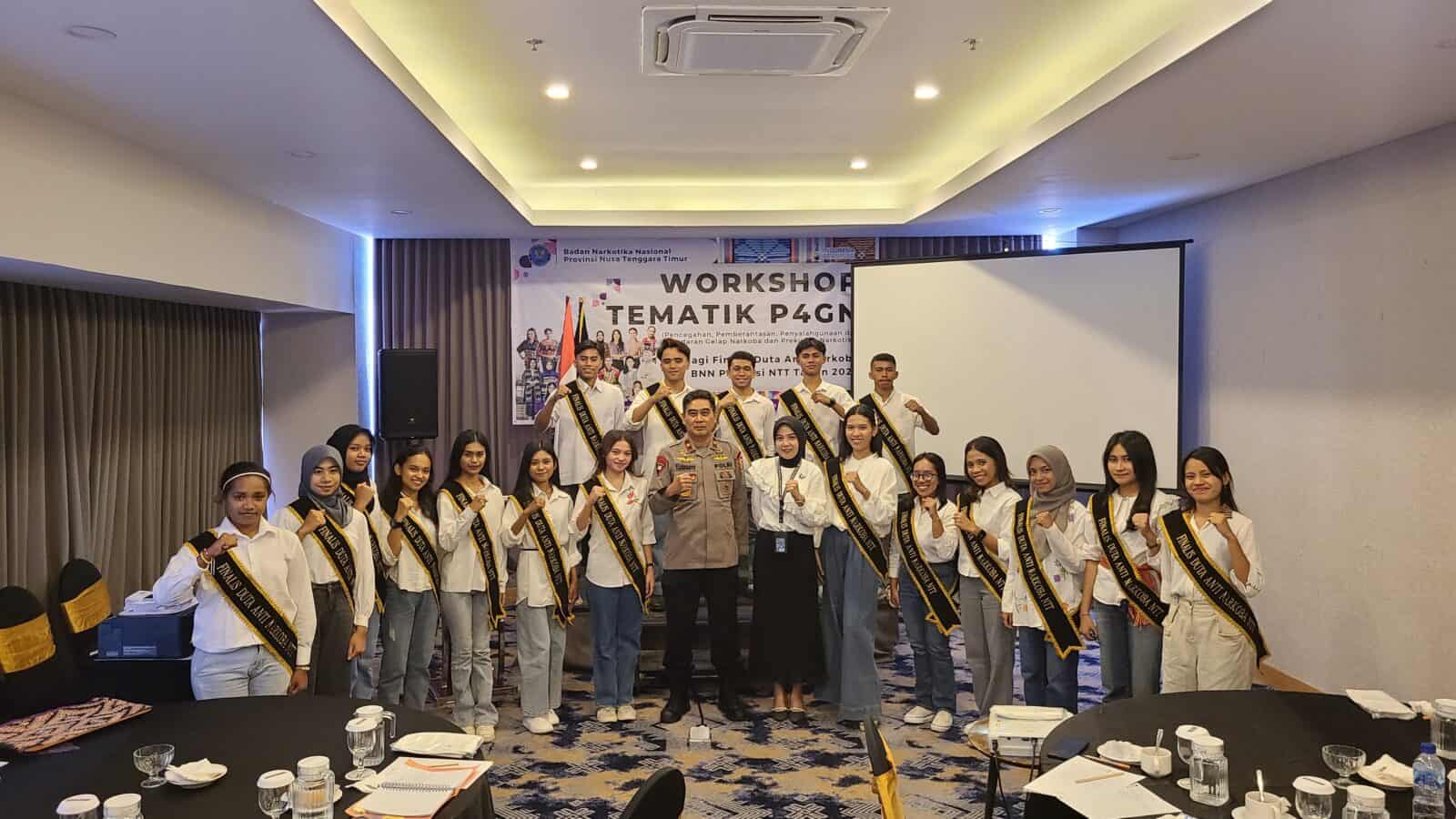 ADAKAN PEMILIHAN DUTA ANTI NARKOBA, 20 FINALIS DUTA IKUTI WORKSHOP P4GN ADAKAN PEMILIHAN DUTA ANTI NARKOBA, 20 FINALIS DUTA IKUTI WORKSHOP P4GN