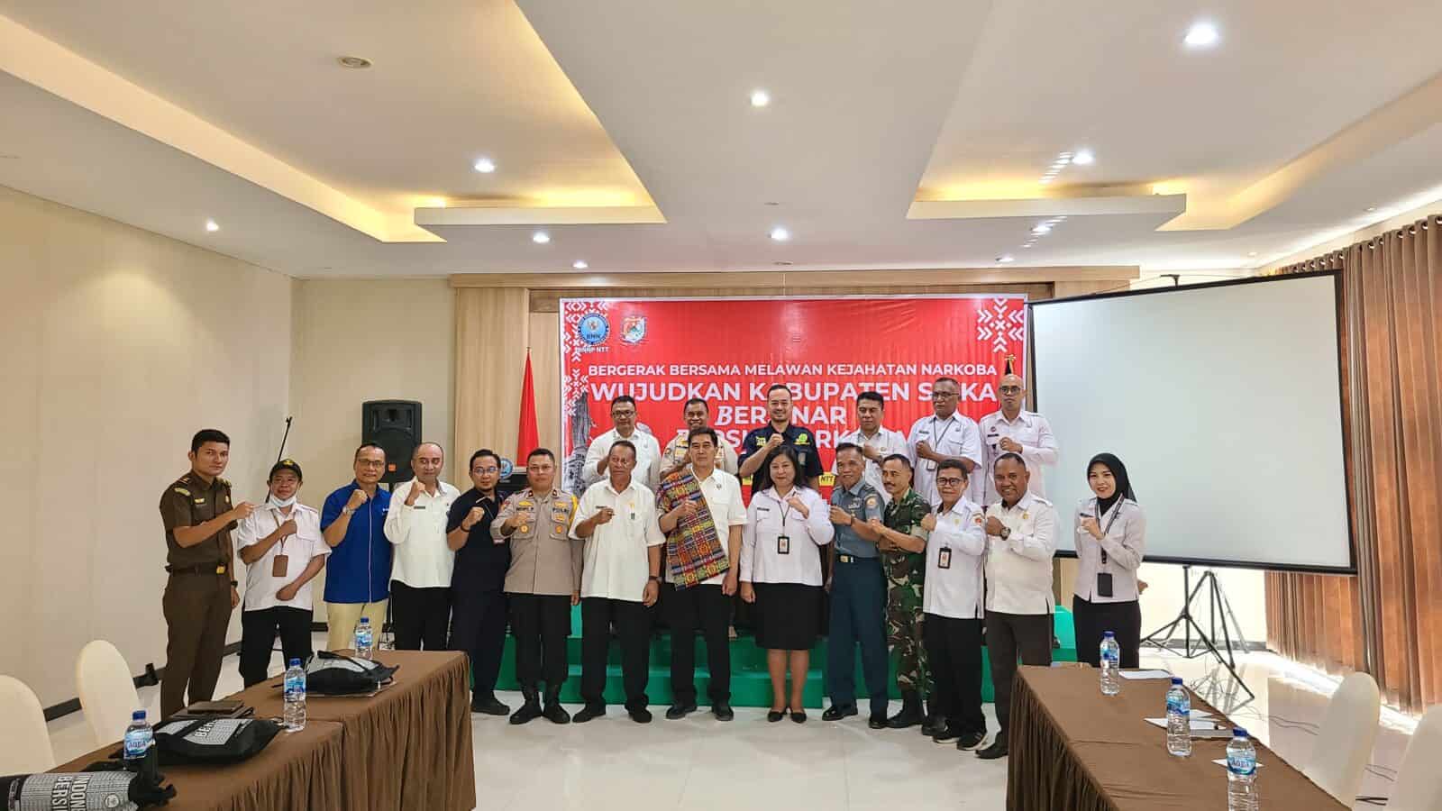Maumere Masuk Salah Satu Kabupaten Waspada Ancaman Narkoba, BNNP NTT segera Gelar Rapat Sinkronisasi Kebijakan Kabupaten Tanggap Ancaman Narkoba Maumere Masuk Salah Satu Kabupaten Waspada Ancaman Narkoba, BNNP NTT segera bentuk Sinkronisasi Kebijakan Kabupaten Tanggap Ancaman Narkoba